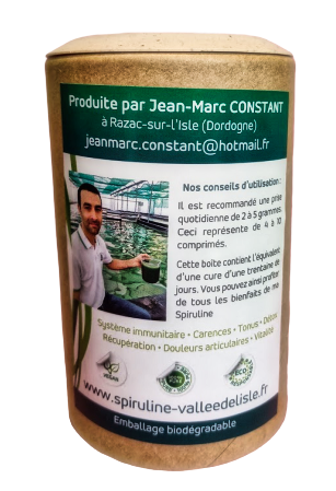 1 Boite de Spiruline en Comprimés - 100g